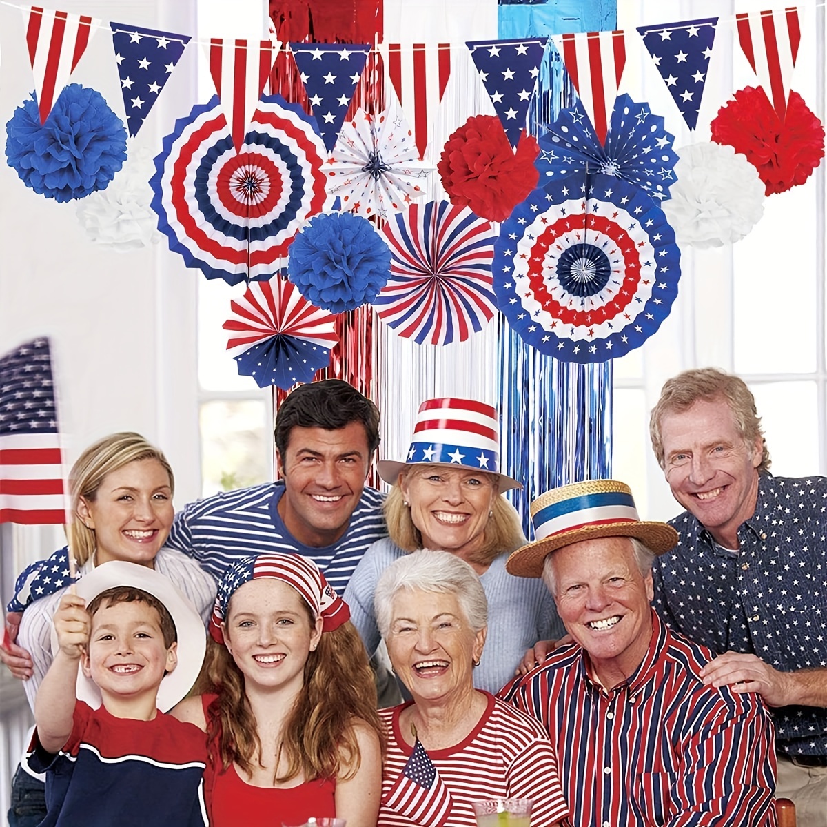 Patriotic Decorations American Flag Party Decorations Temu New Zealand