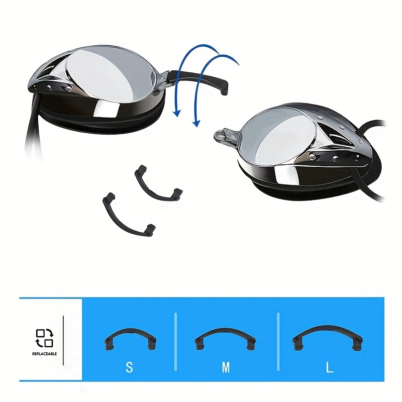 Anti-fog & Anti-UV Swimming Goggles Unisex Leak-proof