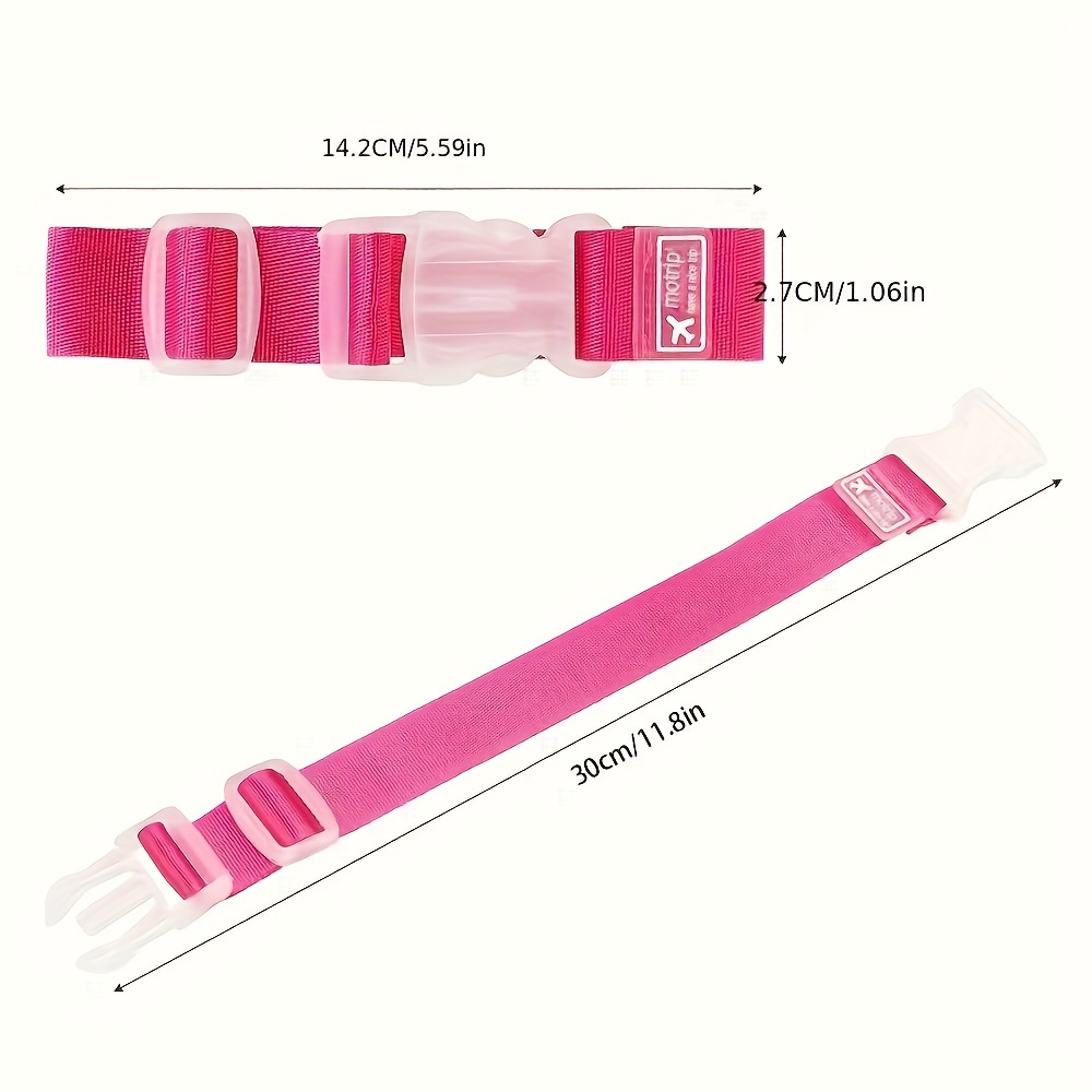 Travel Luggage Strap Durable Lightweight Strap Buckle Temu