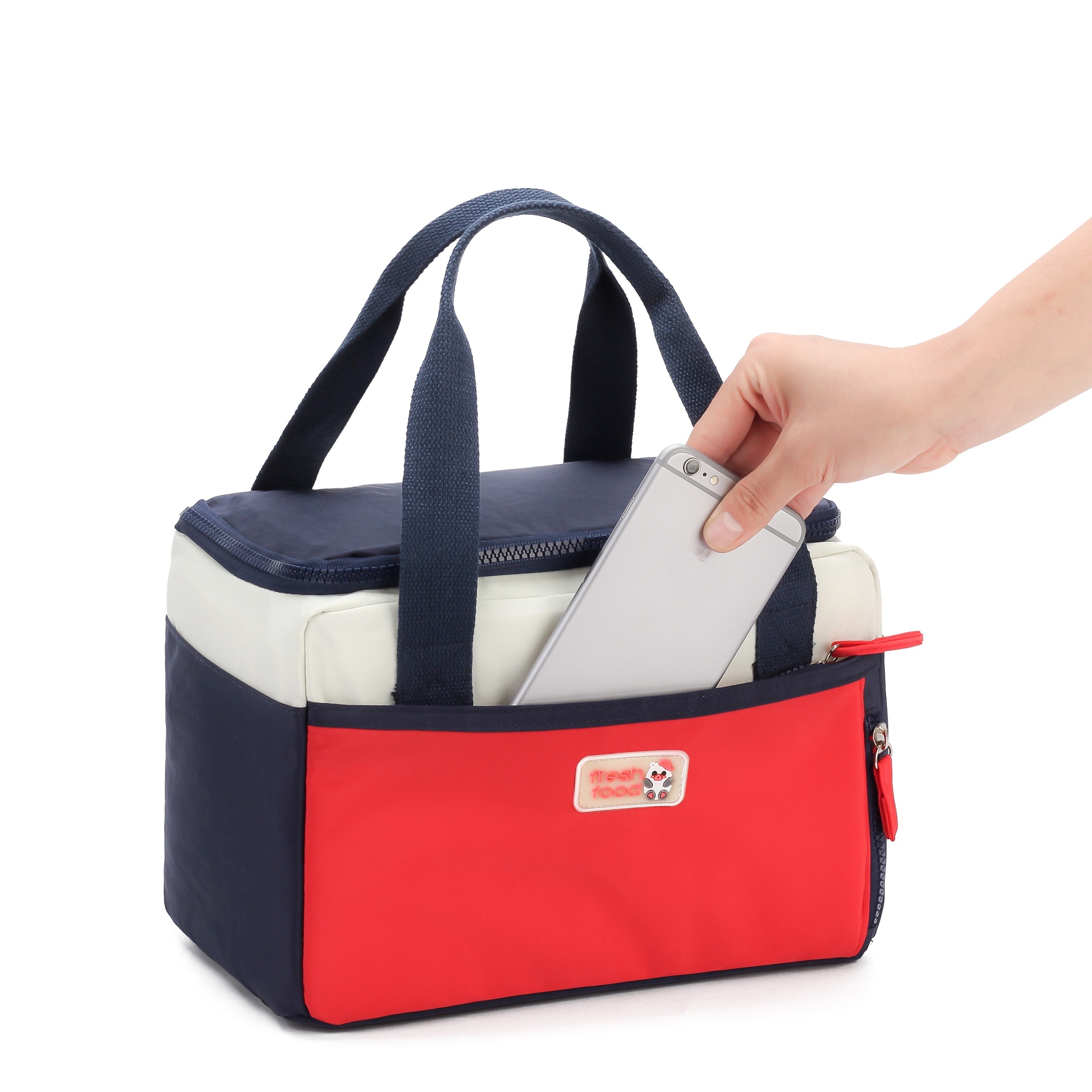 Insulated Lunch Bag Reusable Lunch Box Tote Bag for Women, Men
