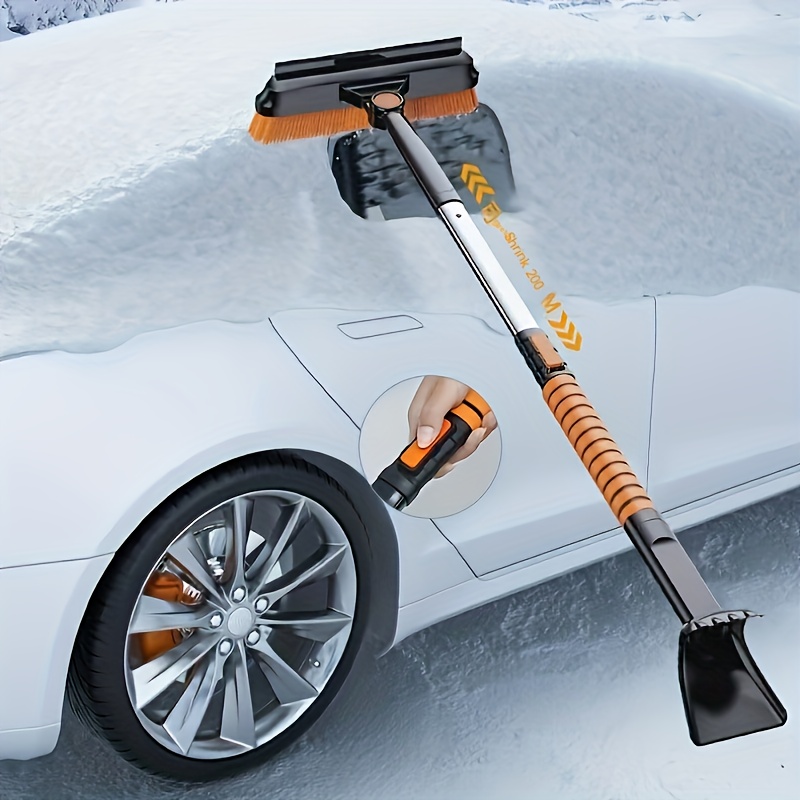 Winter Auto Cleaning Brush Detachable Ice Scraper Remover - Temu