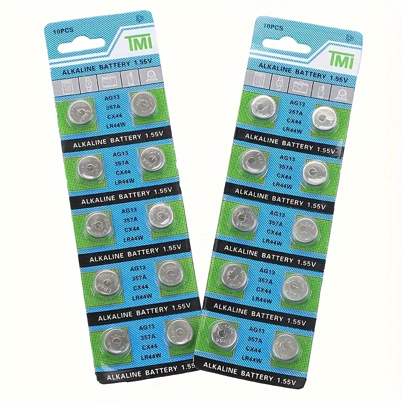 Ag13 Lr44 A76 1.55v Button Batteries For Watch Toys Remote - Temu