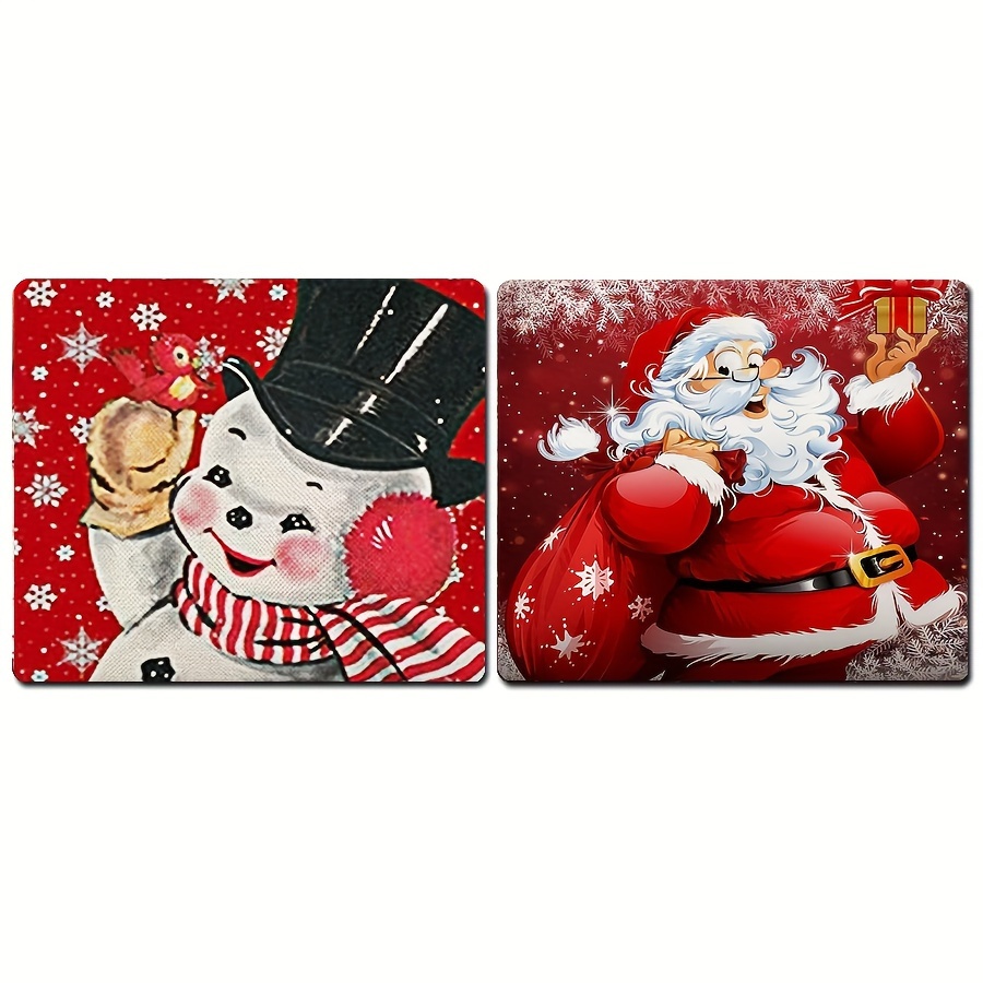 2PCS Père Noël Décorations De Noël Pour Voiture Aimants De - Temu Belgium