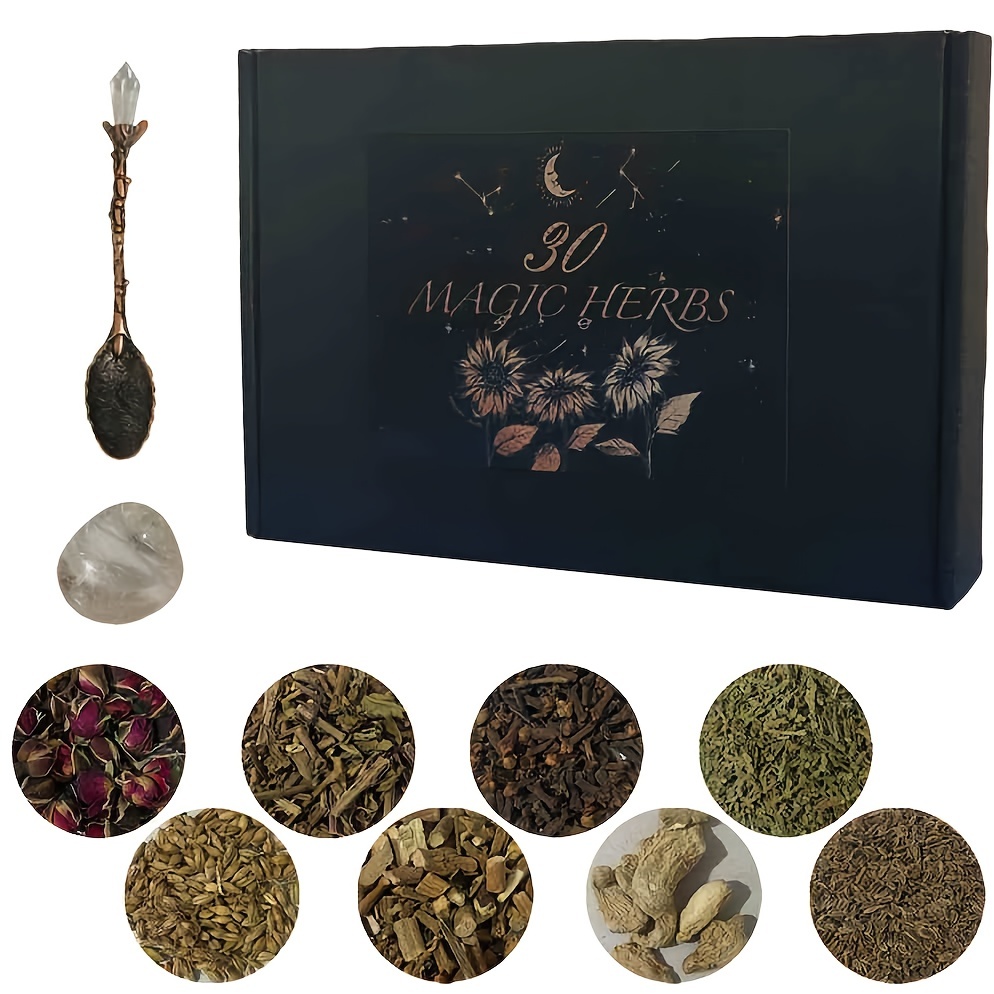 Witches Apothecary Kit Beginner Witch Kit Beginner Witchcraft Kit Starter  Herb Kit for Witchcraft -  Denmark