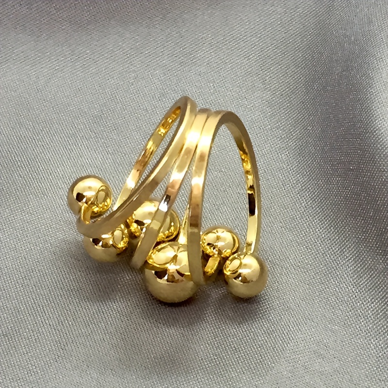 18k Gold Quality Gold Rings Buy AMORETTO Cupola Slim 18K Gold Ring