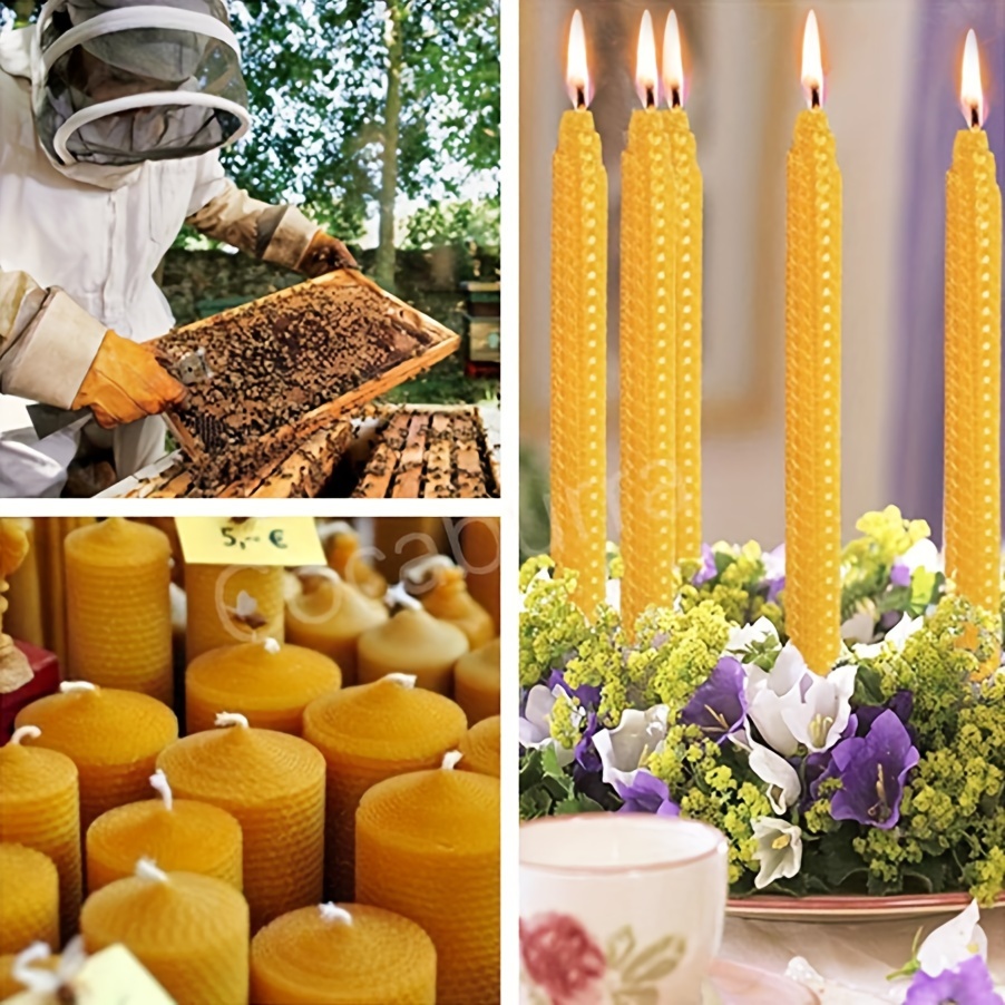 American Beeswax Sheets for Candle Making - Organic Beeswax