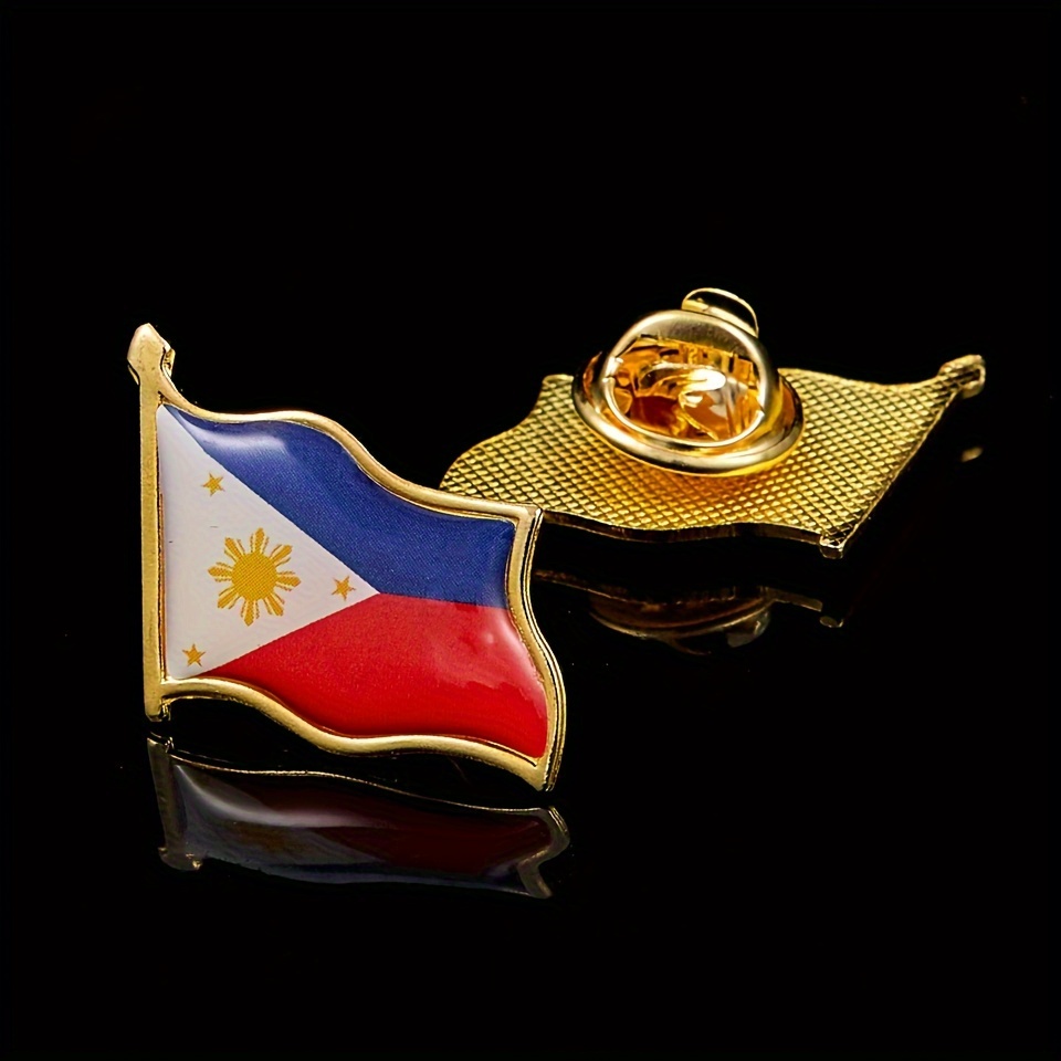 Philippines Flag Brooch Backpack Lapel Pin Jewelry - Temu Philippines