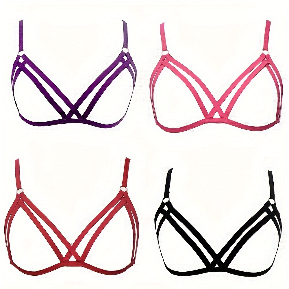 Exotic Chest Harness Belts Hollow Body Suspenders Women's - Temu