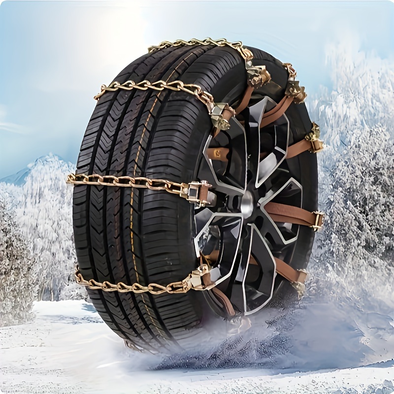 40PCS Winter Anti-skid Chains for Car Snow Mud Wheel Tyre Thickened Tire  Tendon