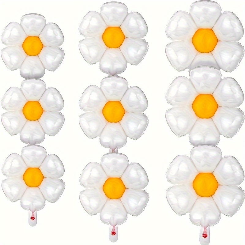 Ballon hélium marguerite pastel - Décoration de Pâques