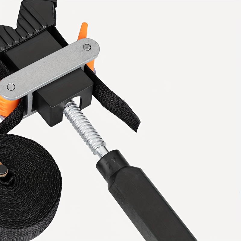 Multi-Function Band Clamp With 4 Corner Jaws – Adjustable Strap Clamp For Picture Frames, Cabinets & Odd Shapes
