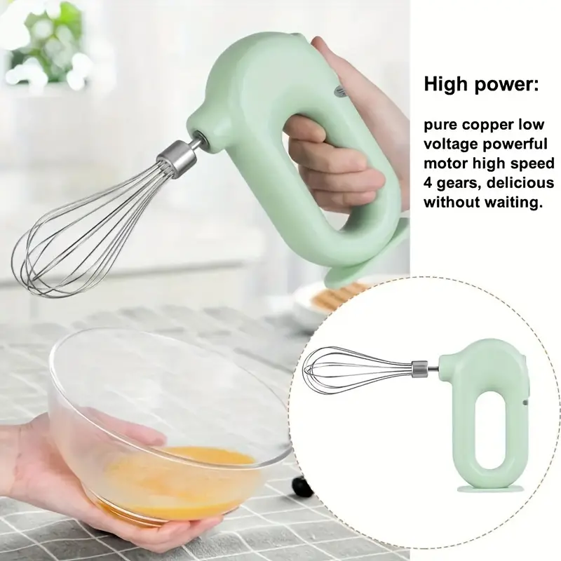 Wireless Portable Electric Food Mixer Automatic Whisk Dough - Temu
