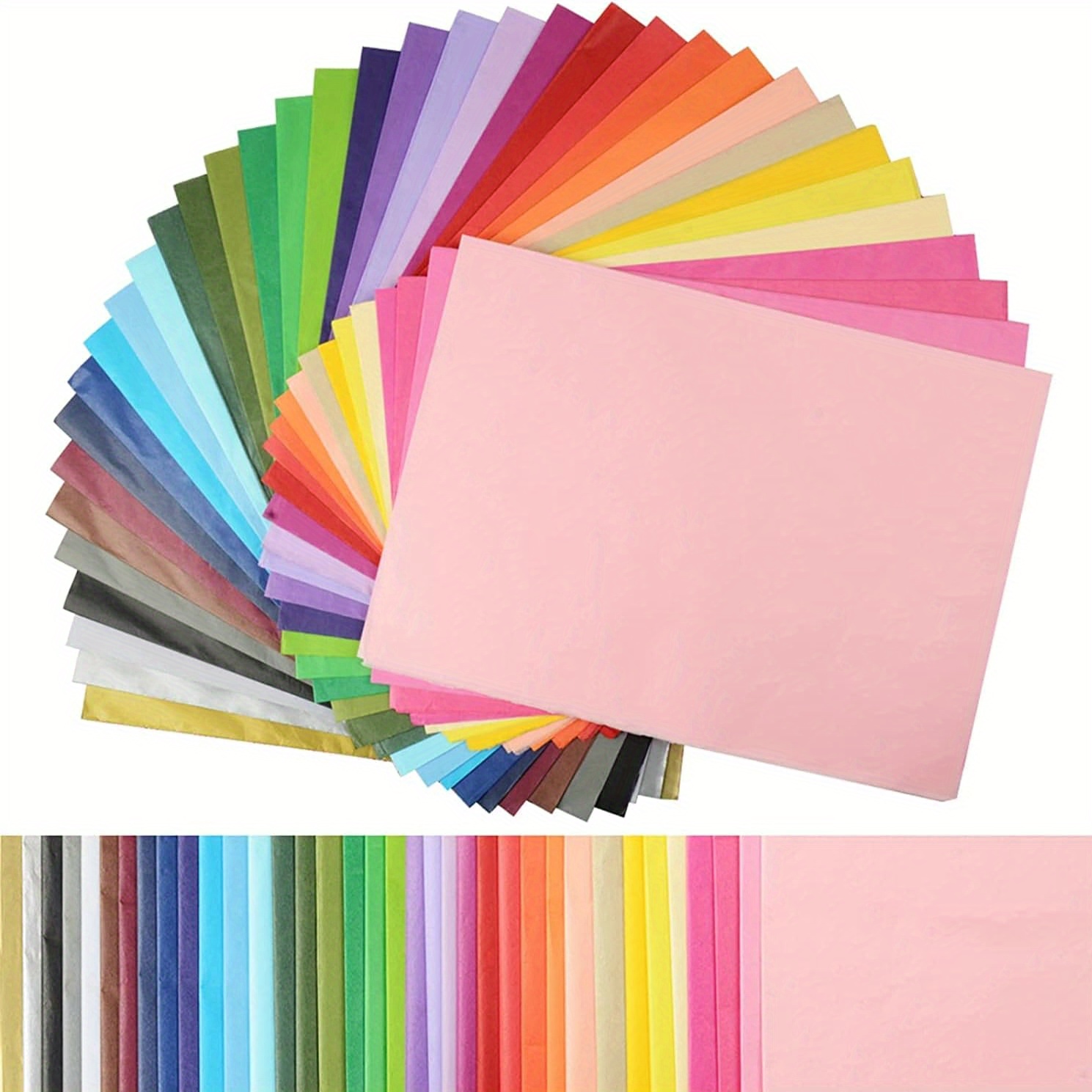 25 Sheets Rainbow Tissue Paper Bulk,20 X 28,Glitter Tissue Paper for Gift  Bags