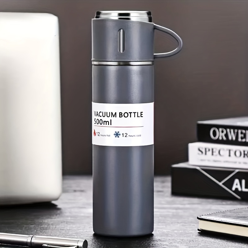 Vacuum Flask Set Metal Vacuum Cup Stainless Steel Vacuum - Temu