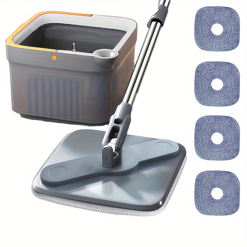 Hand free Mop With Bucket Sewage Separation Mop Lazy Spin - Temu