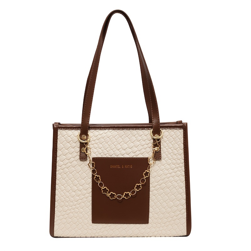 Large Capacity Women's Retro Tote Handbag - Perfect For Short-distance  Travel And Commuting - Temu