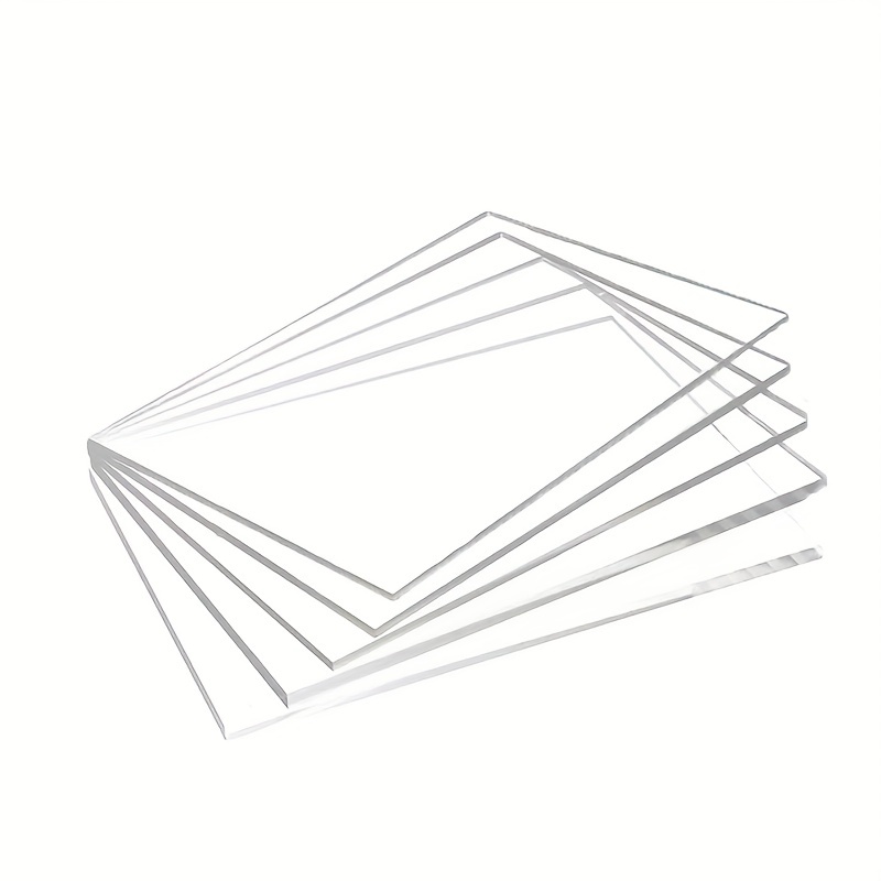 Clear Acrylic Sheet Thick 2mm Transparent Plastic Board For DIY
