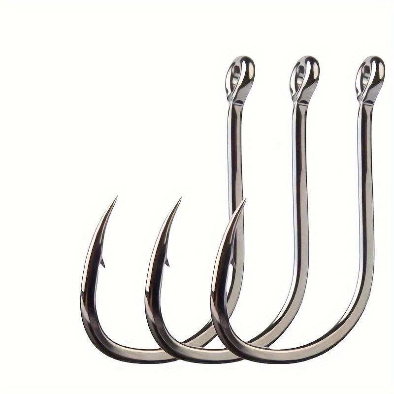 5 Pcs Fishing Hook - Fish Hooks in Bucket | Fishing Hooks Design in  Manganese Carbon Steel Fish Gear Equipment Supplies, 50 Pieces