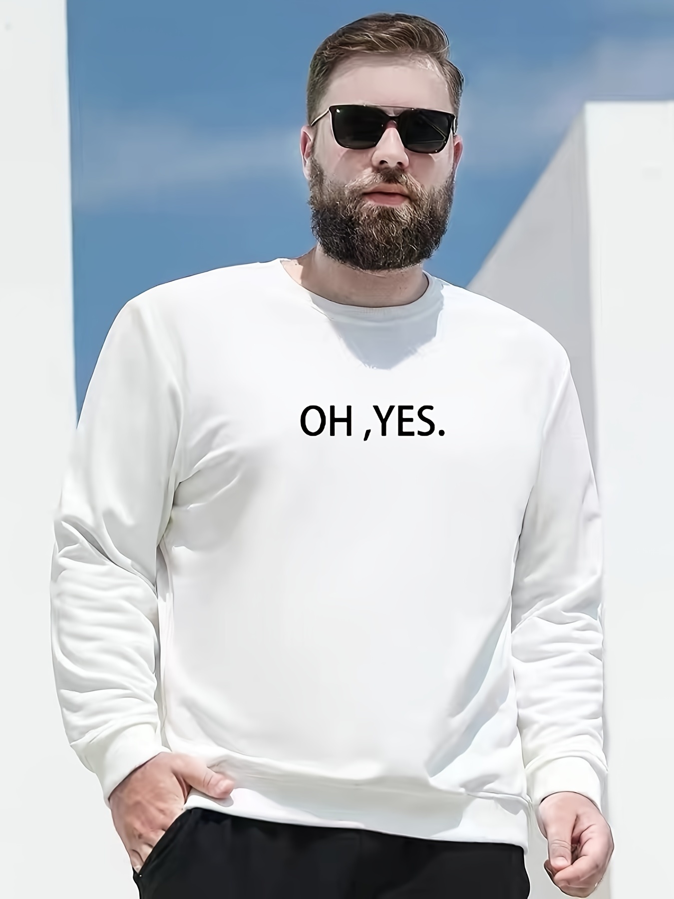 plus size crewneck sweatshirt
