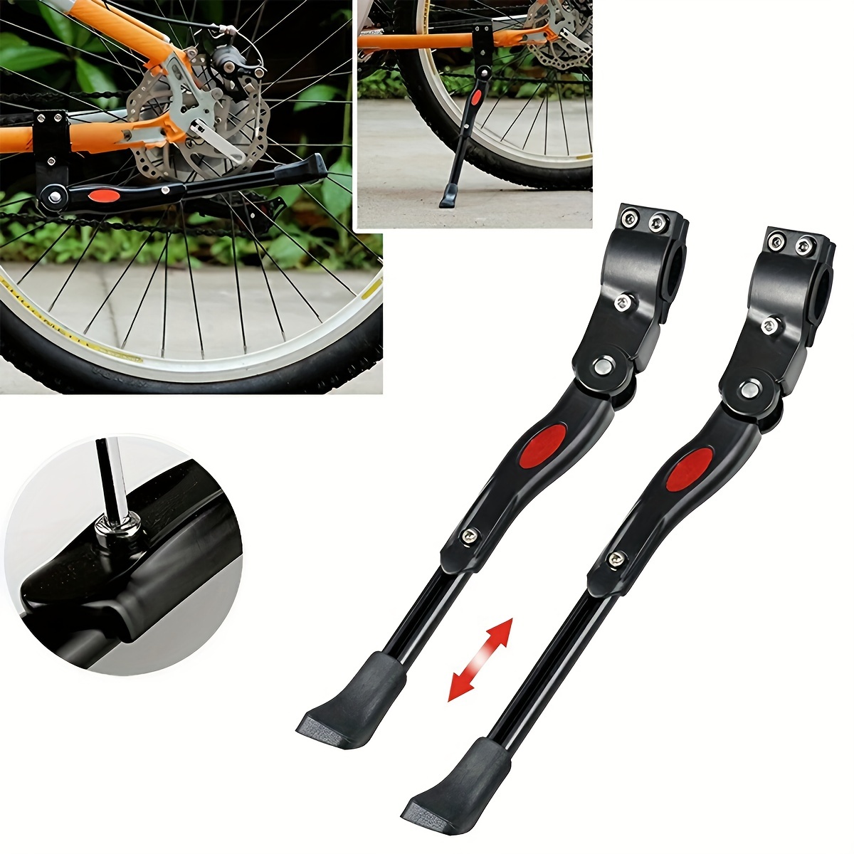 

Bicycle Aluminum Alloy Foot Brace Support Side Brace, Cycling Accessories