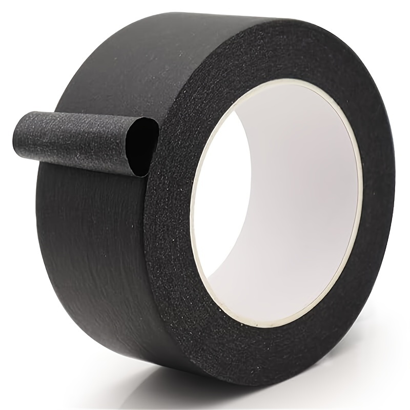 Sold Length Black Paint Tape Multi surface Masking Tape Easy - Temu