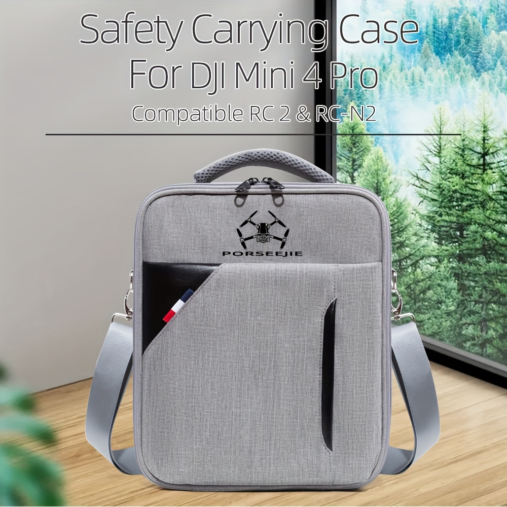 For Dji Mini 4 Pro Carrying Case Travel Shoulder Bag Scratch - Temu