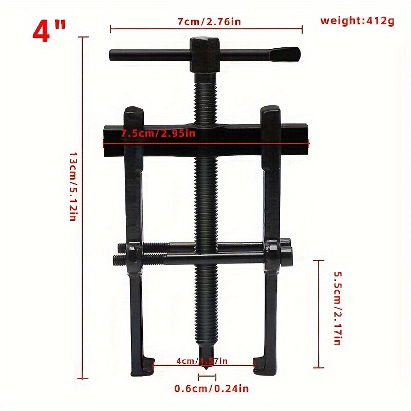 Adjustable Two Prong Bearing Puller Easily Remove Bearings - Temu