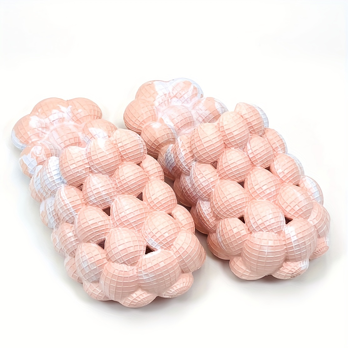 Men's Massage Bubble Slides Non-Slip Spa Slippers