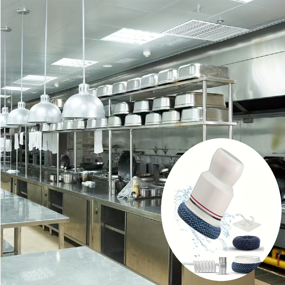 Kitchen Multi-functional Hydraulic Pot Washing Brush For Restaurant: Get  Spotless Dishes In Seconds! For Hotels&restaurant Kitchen - Temu