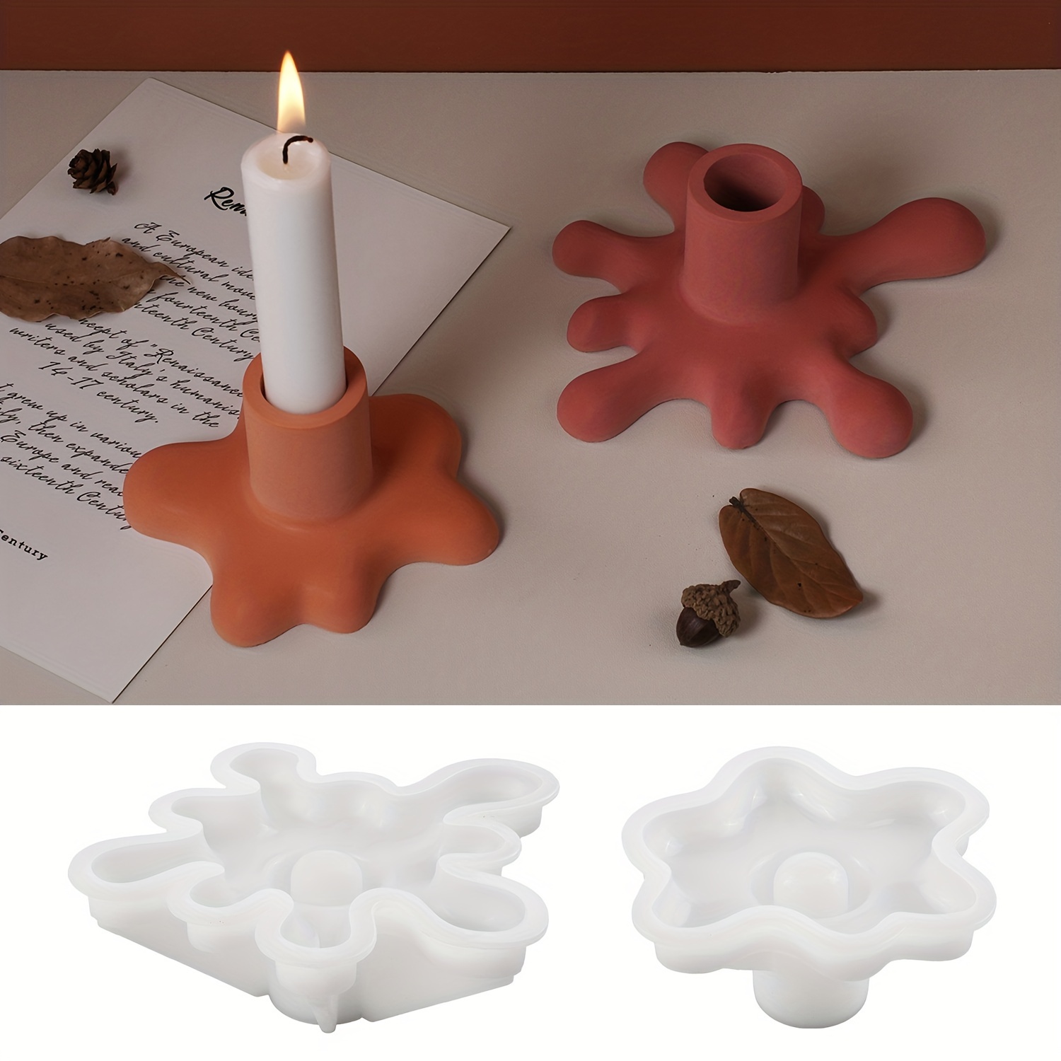 Candle Holder Resin Molds Light Candle Holder Silicone Molds For Epoxy  Resin Including Round Sphere Resin
