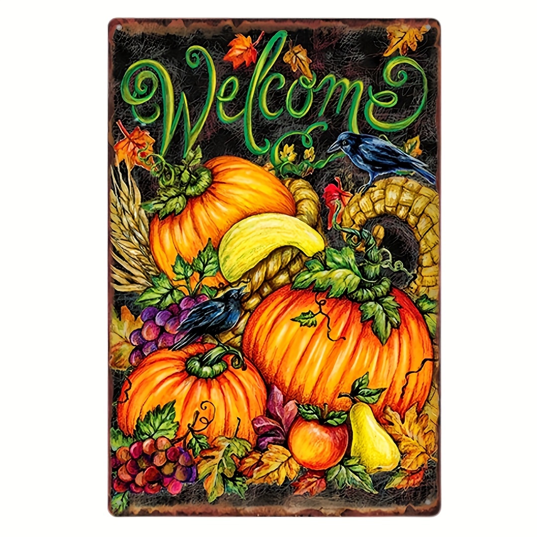  Juego de 6 caminos de mesa de Acción de Gracias con manteles  individuales, otoño, día de Acción de Gracias, pavo, calabaza, 13 x 70  pulgadas, juego de camino de mesa de