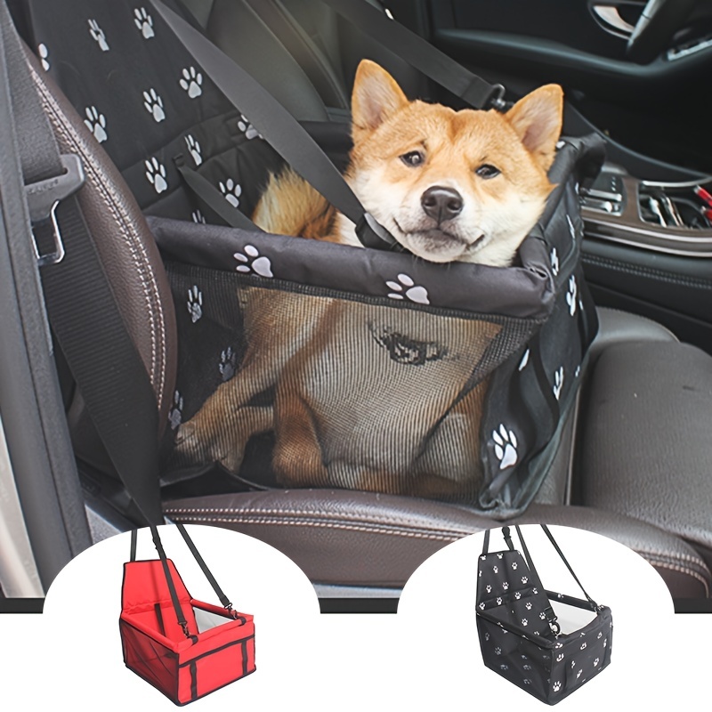Pet Car Mat Dog Cat Safety Seat Bag Dog Booster Seat - Temu Germany