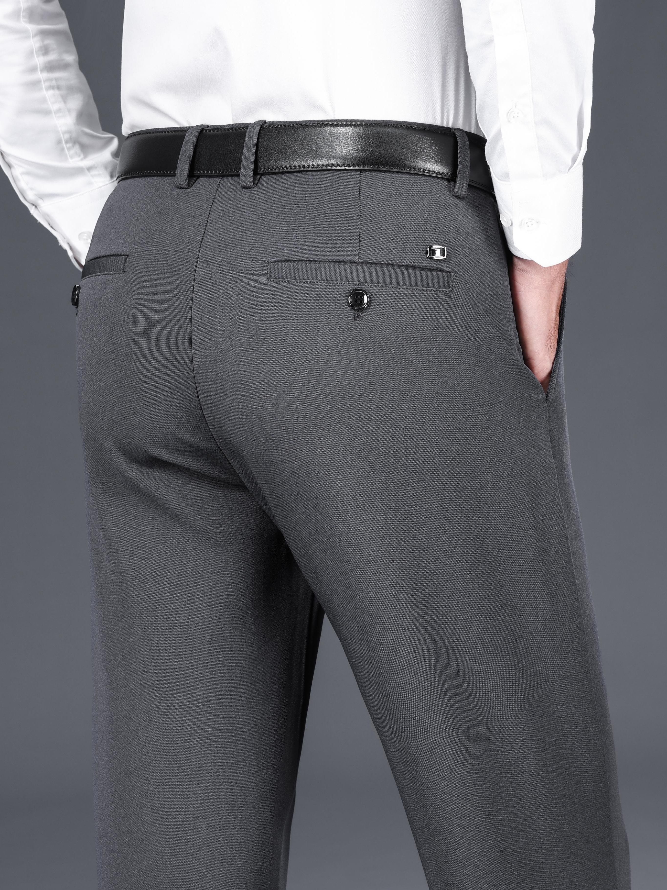 Men Formal Pant Pant for Men Men Formal Wear Designer Gray Pant