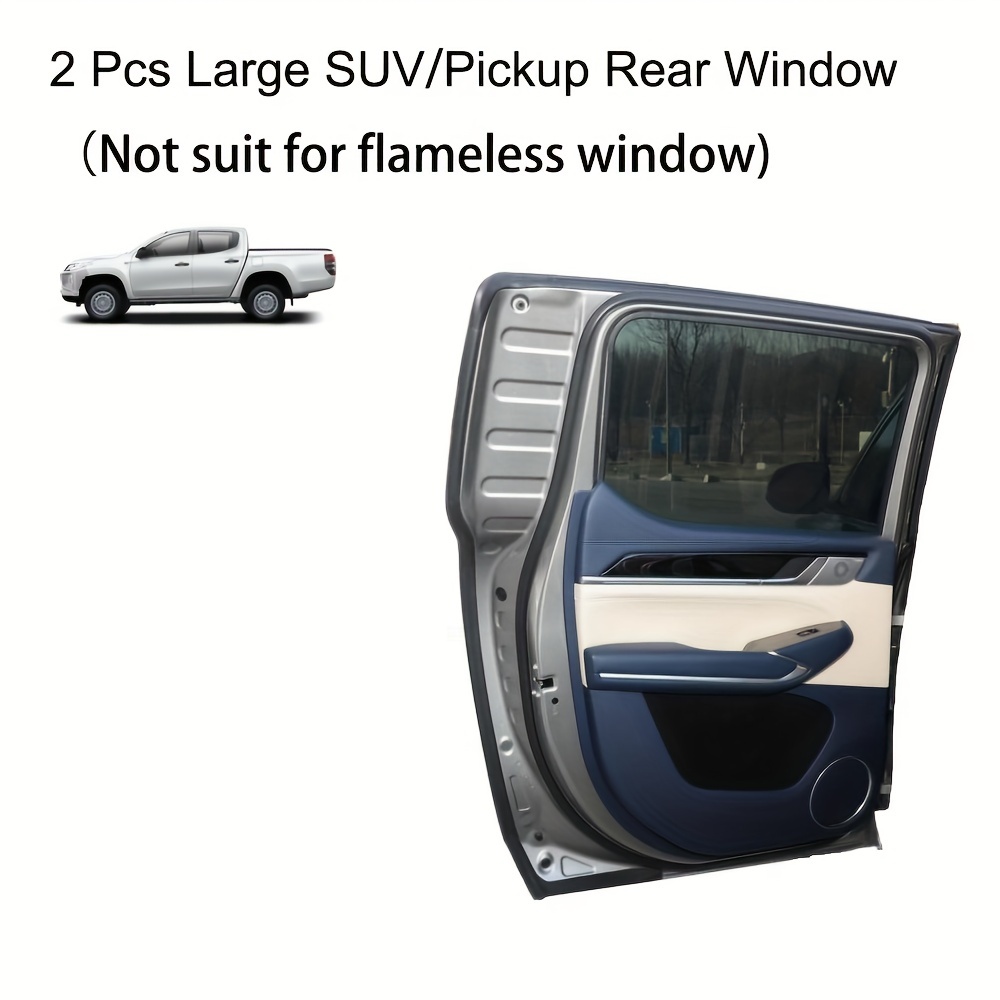 Parasol para ventana de coche para bebé, pantallas de ventana de automóvil,  parasol para ventana trasera (paquete de 2)