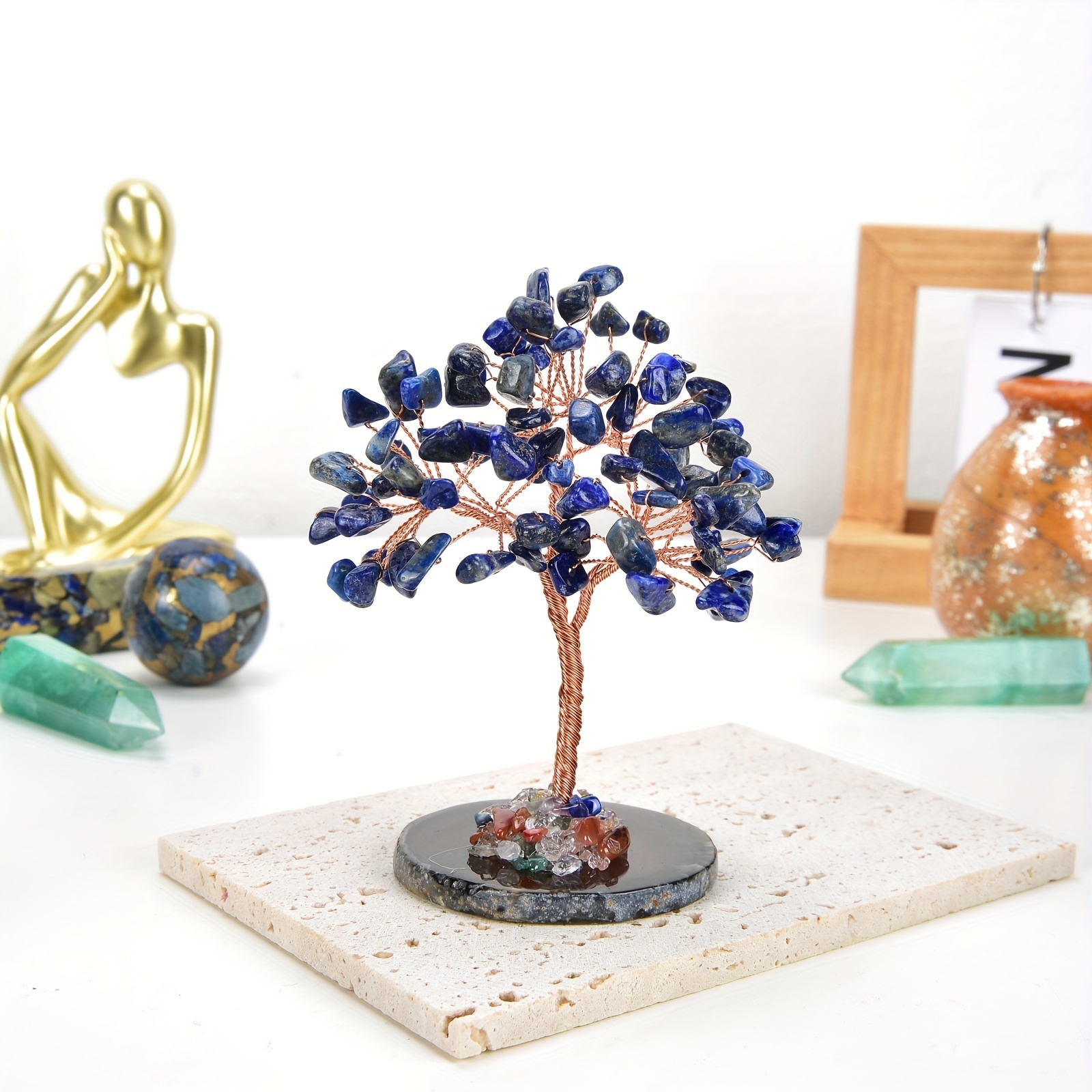 kristallbaum jade baum kristall achat - Temu Germany