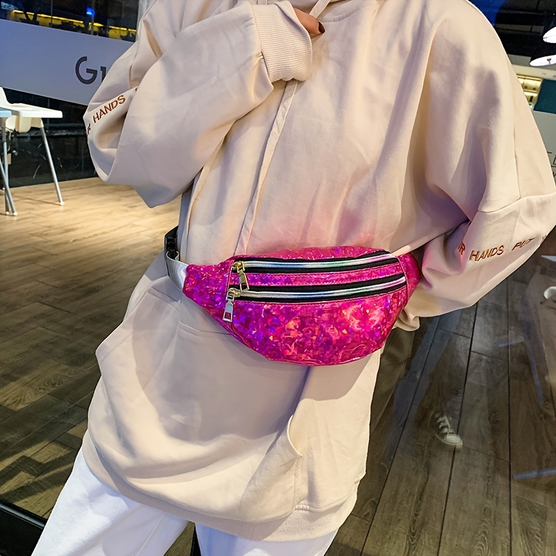 Plaid Waist Bag Female Oxford Waterproof Belt Bags Designer Crossbody Chest  Bag Fashion Fanny Pack Banana Hip Purse - Temu