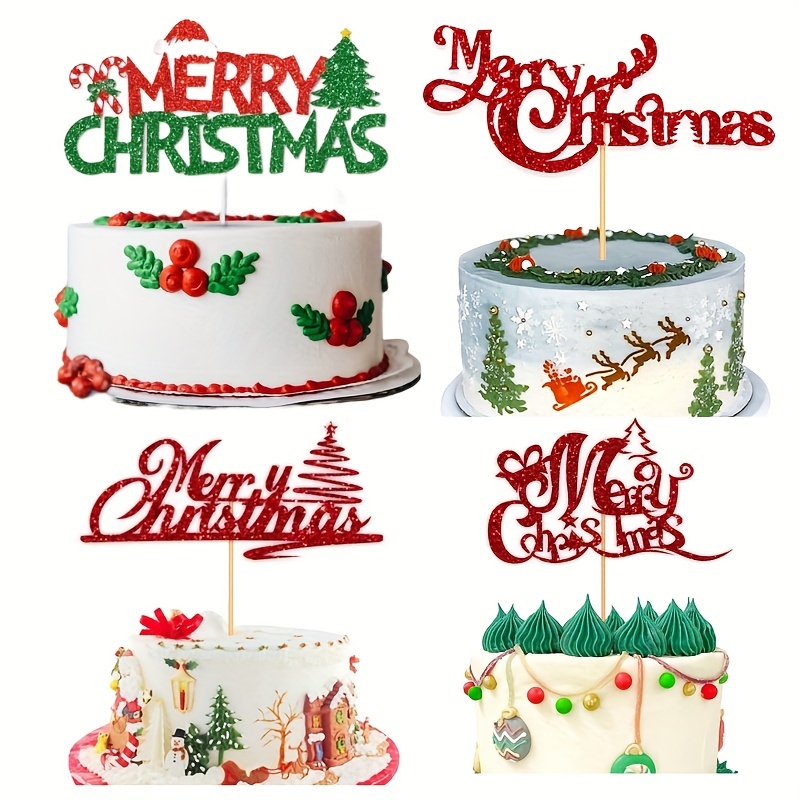 Christmas Cake Supplies Bake Tools Christmas Party - Temu