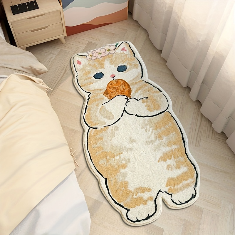 Cute Cat And Dog Pattern Door Mat Comfortable Anti slip Anti - Temu