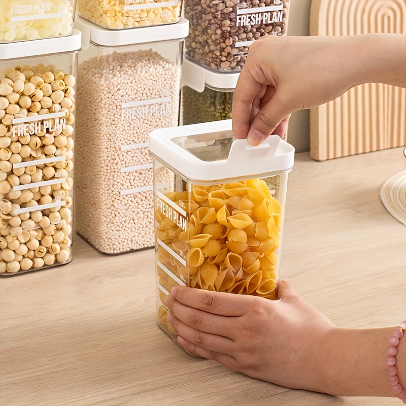 Stackable Sealed Cereal Can Storage Box for Nuts - Moisture Proof
