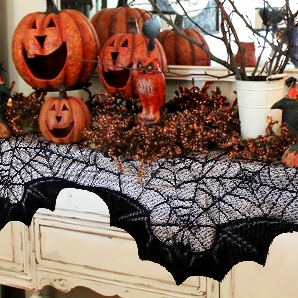 Halloween hotsell mantel skirt