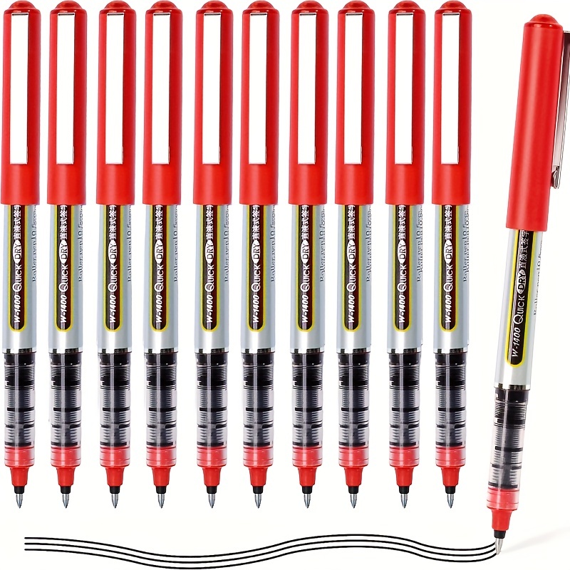 Aen Art Gel Pens, 30 Pack Black Gel Pen Fine Point, Retractable Gel Ink  Rollerball Pens for Smooth Writing (0.5mm)