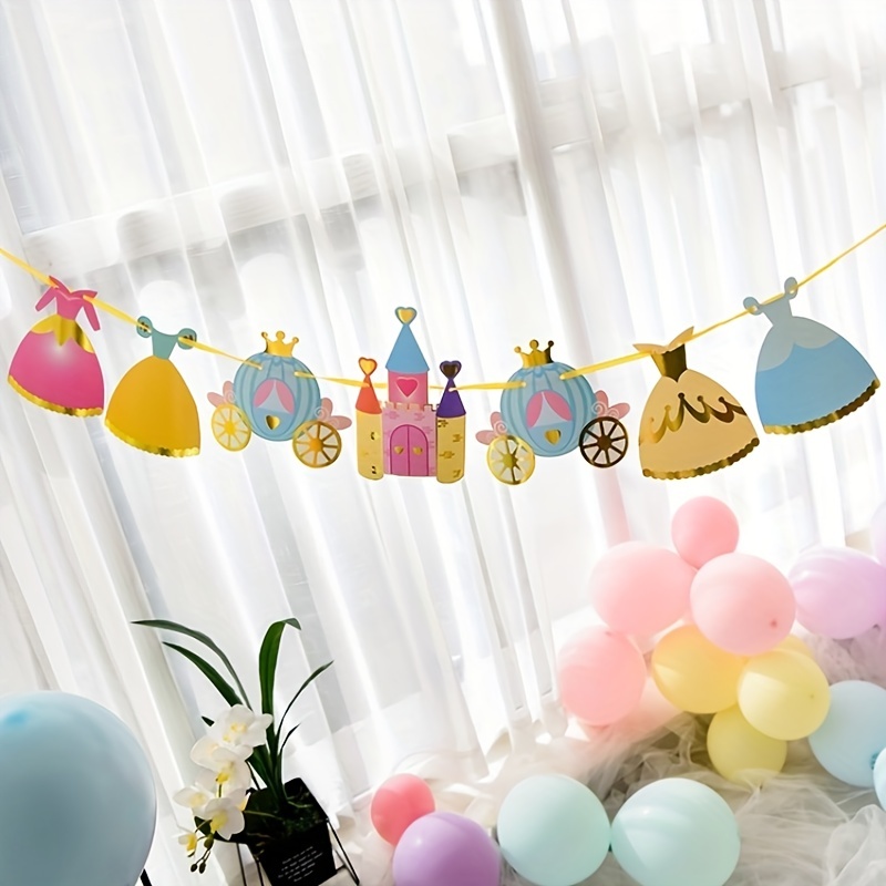 Princess Birthday Hanging Decorations Hot Girls - Temu