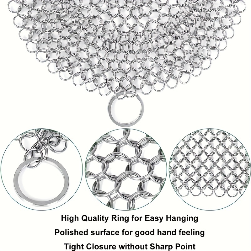 Dragon's Breath Pot Scrubber Chainmaille Tutorial PDF – Creating