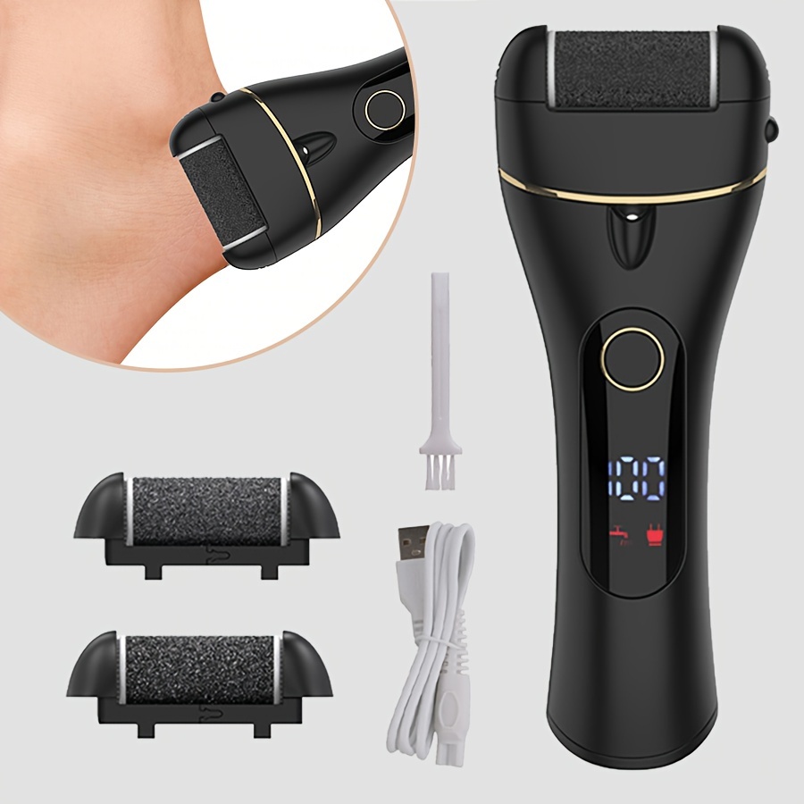 Electric Foor Callus Remover With Lcd Display Rechargeable - Temu