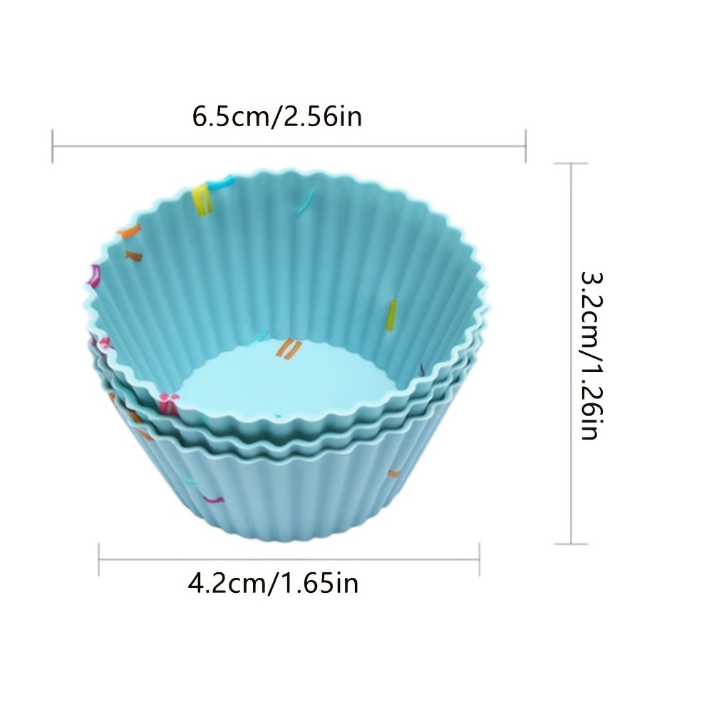 6pcs Cupcake Mold Set