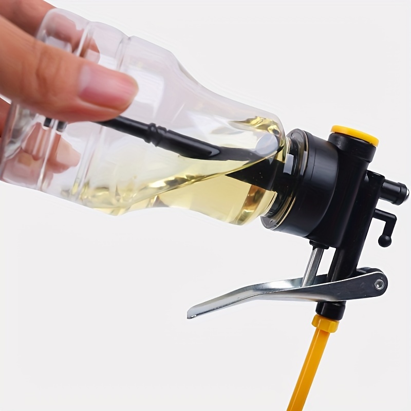 Oil Pot Metal Oil Gun Long Nozzle Oil Pot Fuel Dispenser - Temu