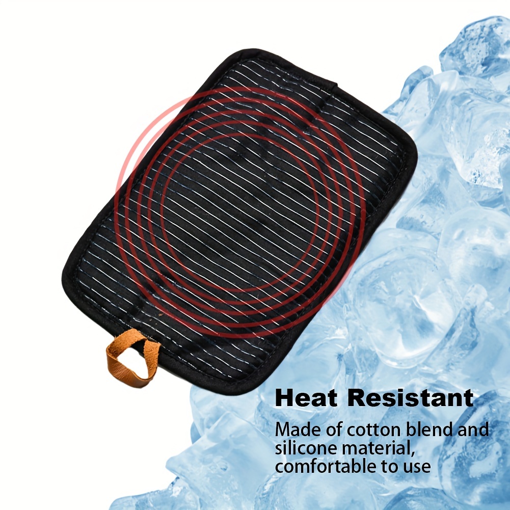 Oven Mitts Simple Style Heat Resistant Mitts Heat Insulation - Temu