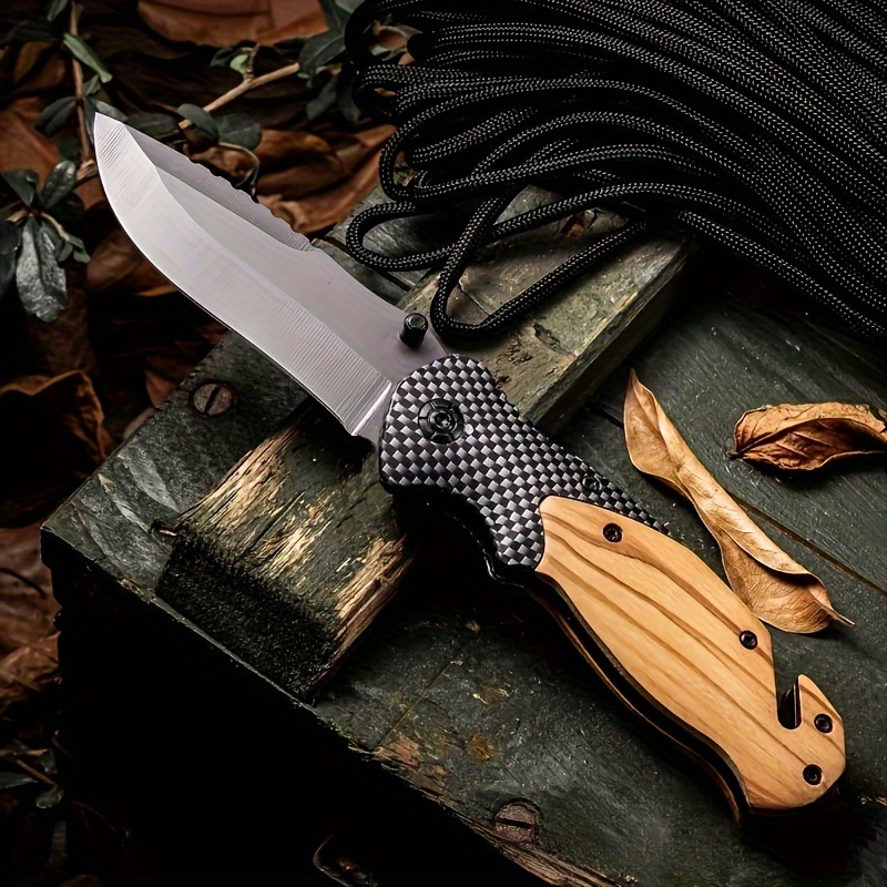 Cuchillo Bolsillo Plegable Versión Mini Autodefensa Alto - Temu