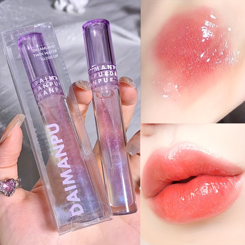 Fantasy Double Lip Honey Water Light Lip Gloss - Moisturizing Lip Glaze
