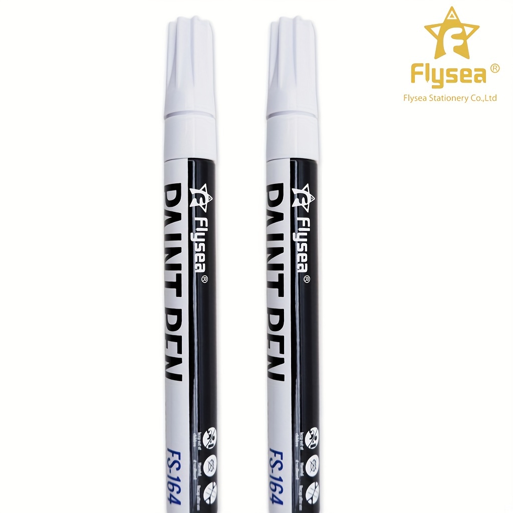 Sharpie Oil-based 2-Pack Medium Point White Paint Pen/Marker in